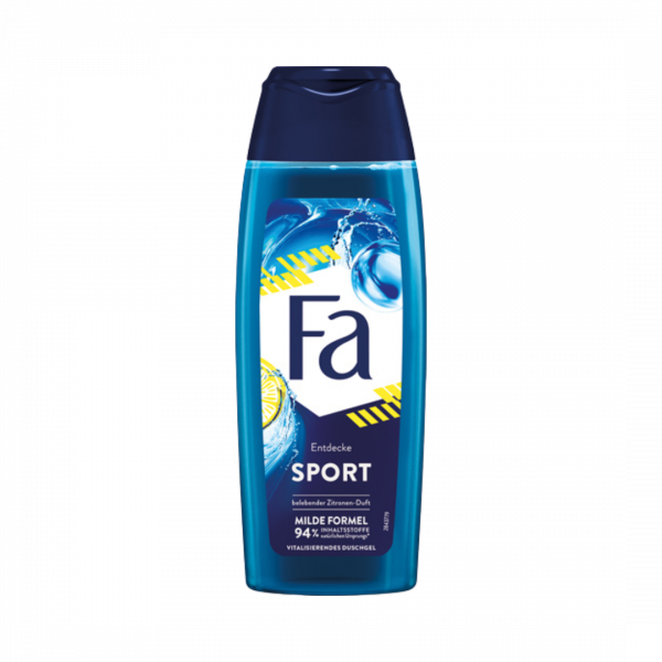 Fa Sport, belebender Zitronenduft, vitalisierendes Duschgel, 1 Stueck
